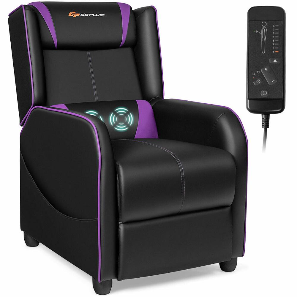 Massage Gaming Recliner Chair Single Living Room Sofa Home Theater Seat