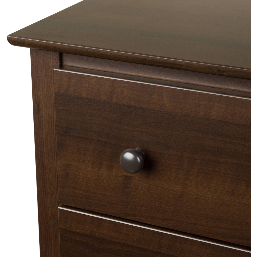 Fremont Classic Tall 3-Drawer Bedroom Nightstand, Espresso nightstand  nightstands for bedroom