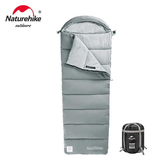 Naturehike Sleeping Bag M180 Lightweight Cotton Sleeping Bag M300 Double Camping Sleeping Bag M400 Washable Winter Sleeping Bag