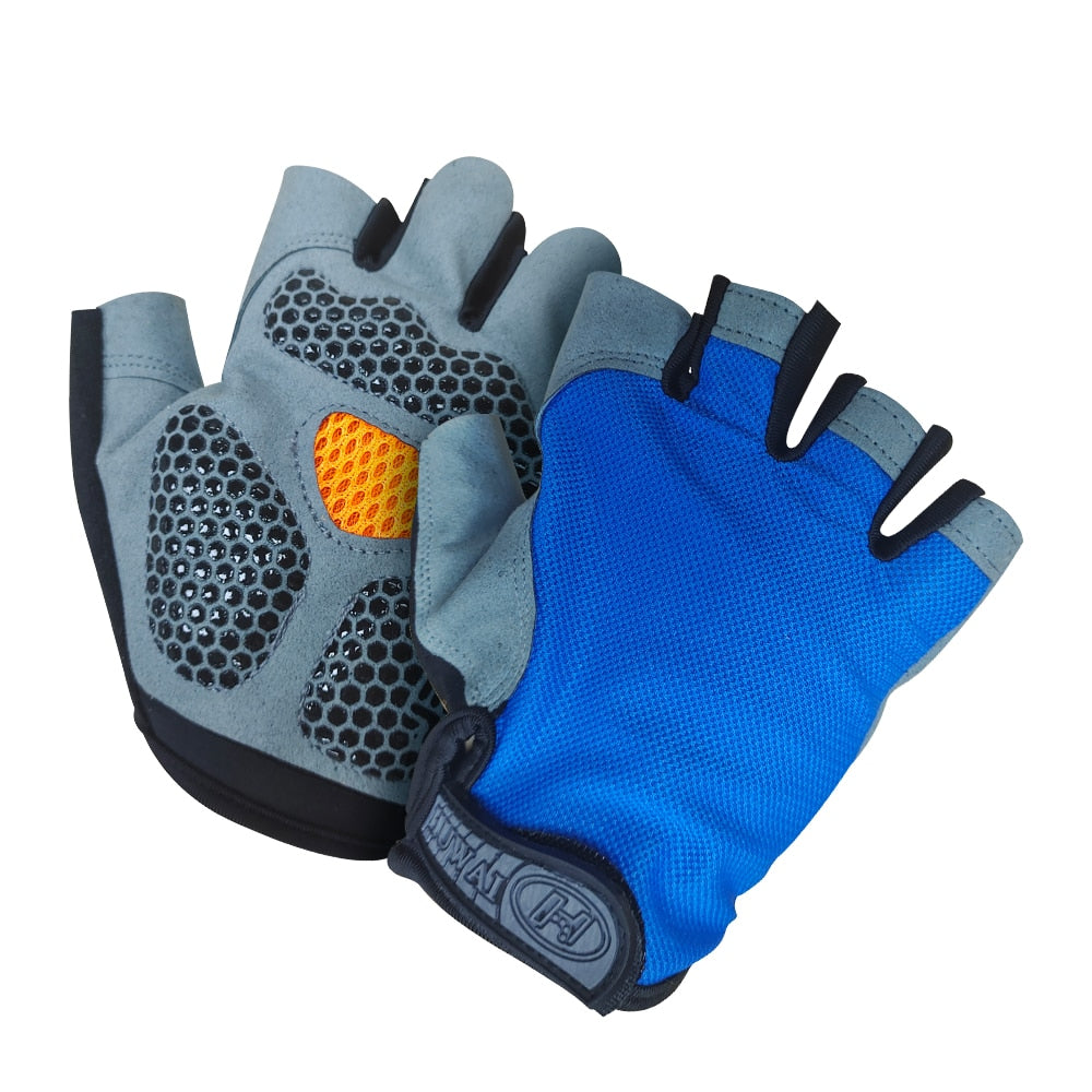 Cycling Half Finger Gloves Men Women Gloves Breathable Cycling Gloves