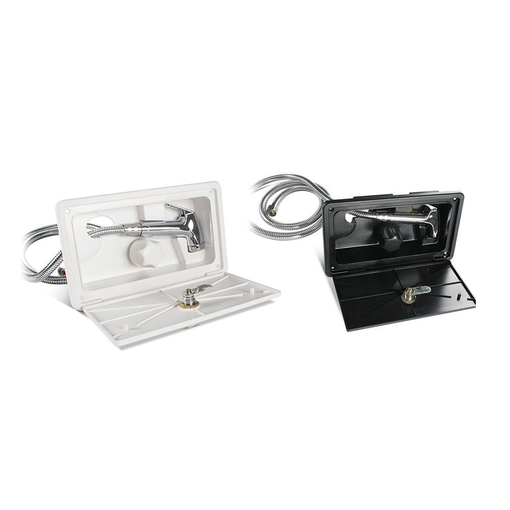 Car Adjustable RV External Exterior Shower Box Kit with Lock Boat Marine Camper Motorhome CARAVAN Car Accessories