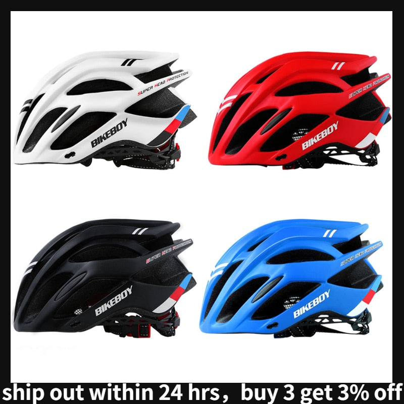 BIKEBOY Cycling Helmet Ultralight MTB Bicycle Helmet For Men Women