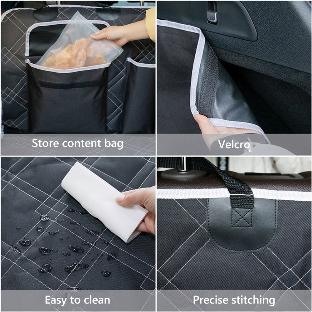 Car Boot Protector Mat for Dog Oxford Cloth Waterproof Scratch-Resistant Nonslip Pet Dogs Cat Carrier Pad Car Travel Accessories