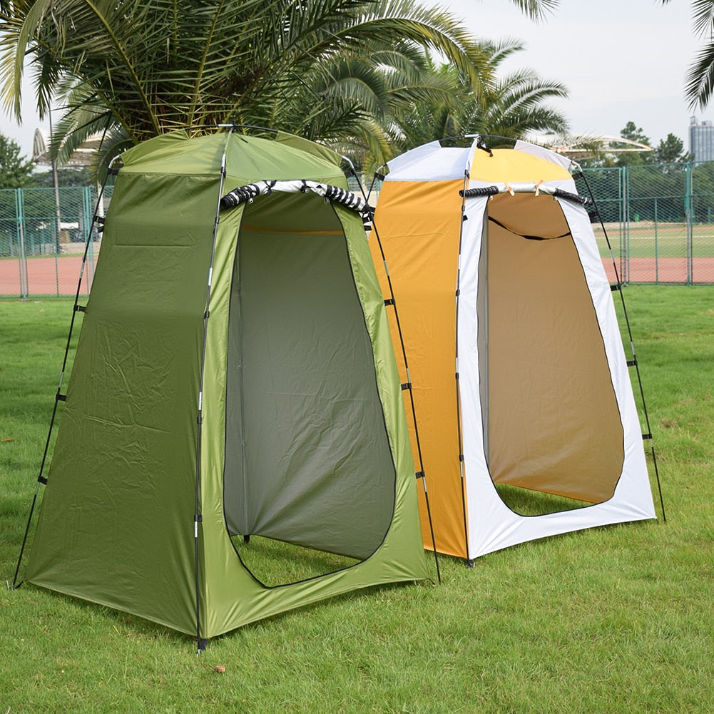 Portable Outdoor Waterproof Anti-UV Shower Bathing Tent Camping Changing Fitting Room Summer Beach Privacy Toilet Shelter Tent