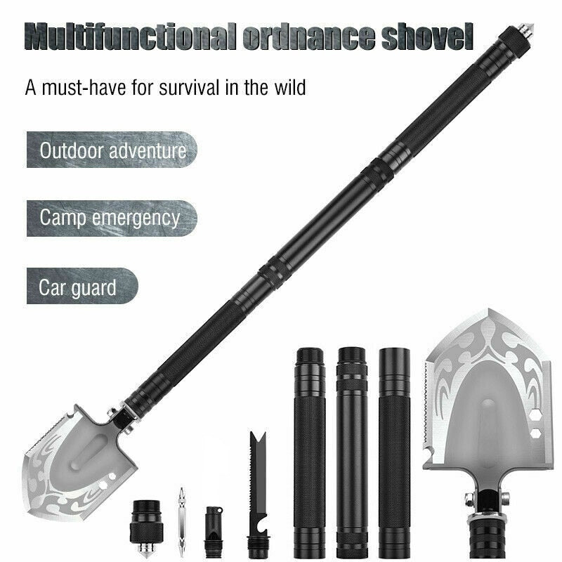 Multifunctional Shovel Ax Set Survival Kit Folding Tactical Hatchet Spade Tomahawk Portable Outdoor Camping Garden Tools