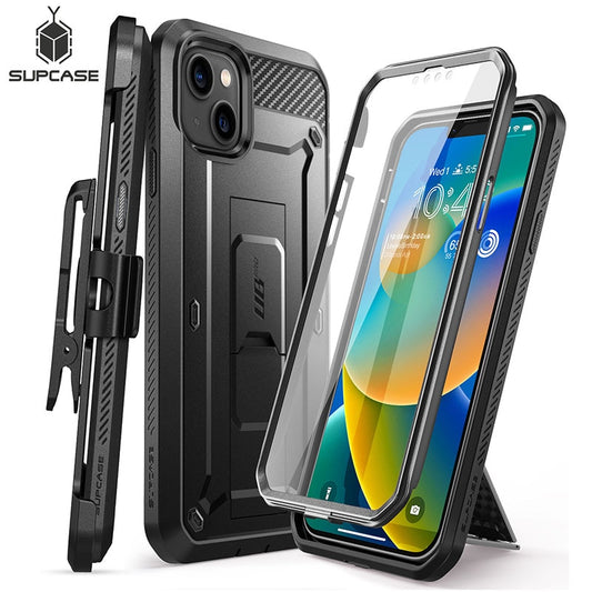 SUPCASE For iPhone 14 Plus Case 6.7 inch (2022) UB Pro Heavy Duty Rugged Case Cover with Built-in Screen Protector Kickstand