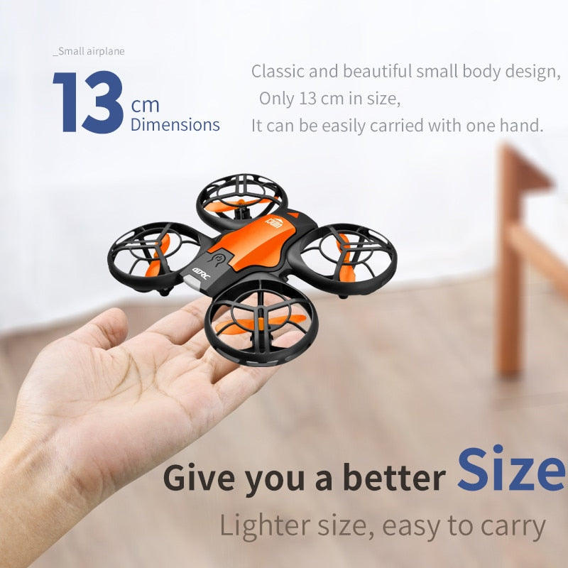 V8 New Mini Drone 4K 1080P HD Camera Drones WiFi Fpv Air Pressure Height Maintain  Foldable Quadcopter RC Dron