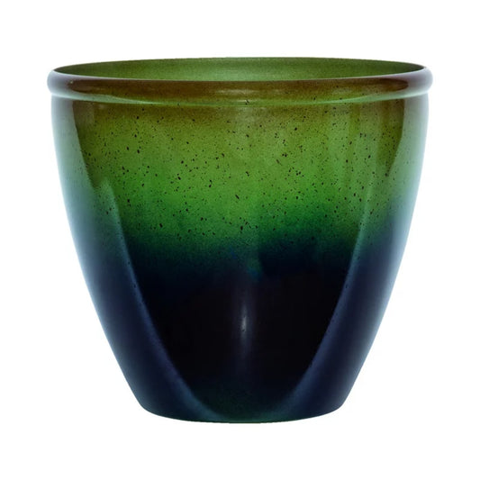 16in Ombre Decorative Resin Plant Flower Planter Pot,