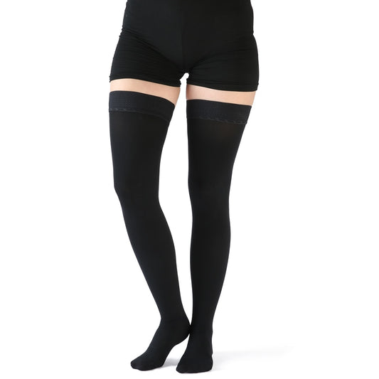 Compression Socks For Women Thigh High Stocking-Effective for Varicose Veins,Optimal Support Sports,Blood Circulation