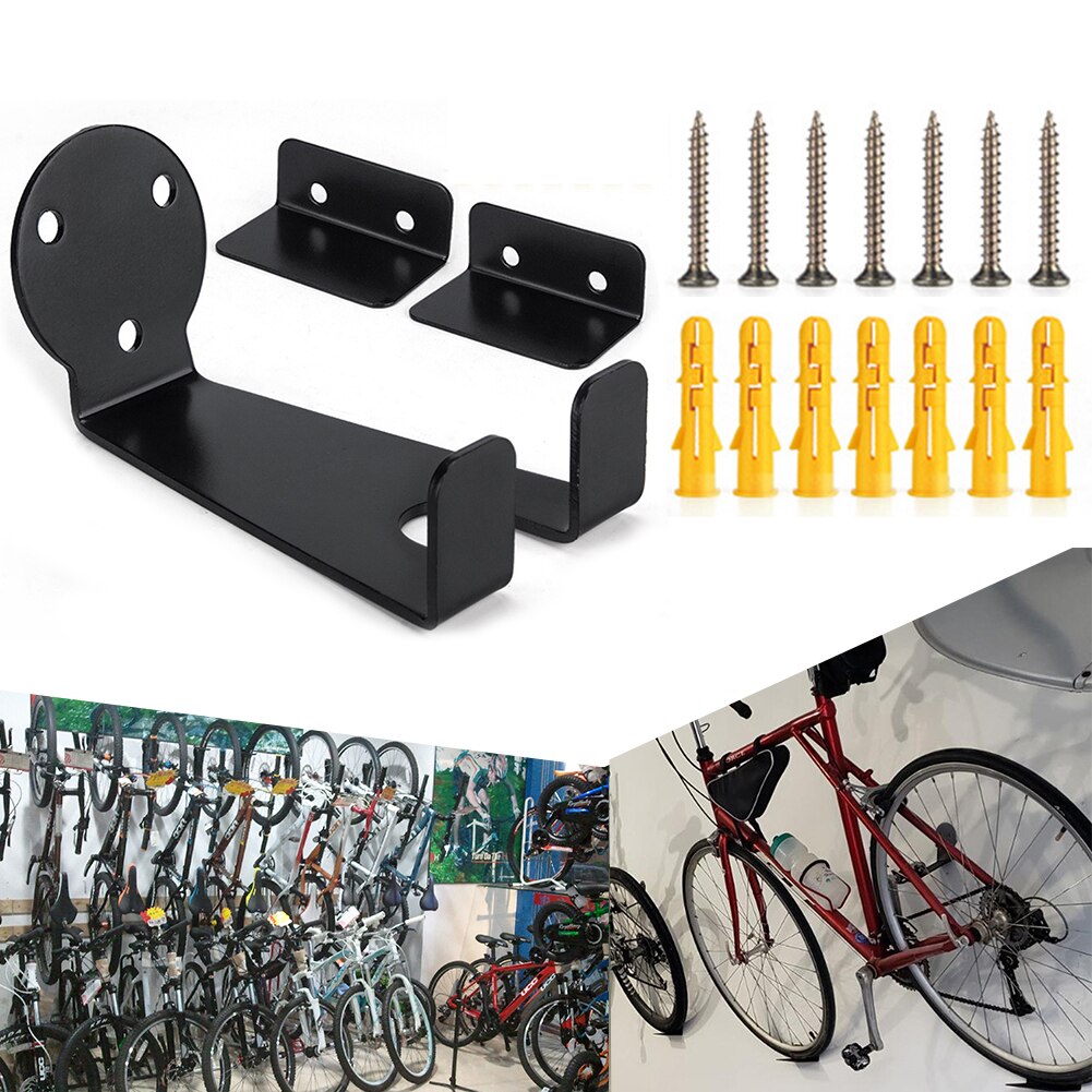 Bike Holder Hook Kit Bicycle Pedal Wall Mounted Hanger Racks Cycling Accessories